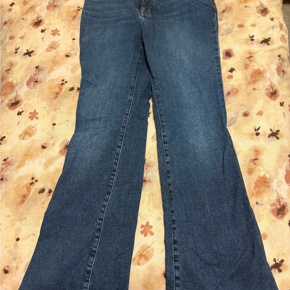 Madewell Curvy Skinny Flare Flare Jeans